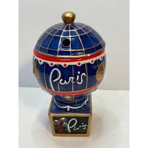 Paris Hotel & Casino Las Vegas ceramic cup hot air balloon straw hole drinking